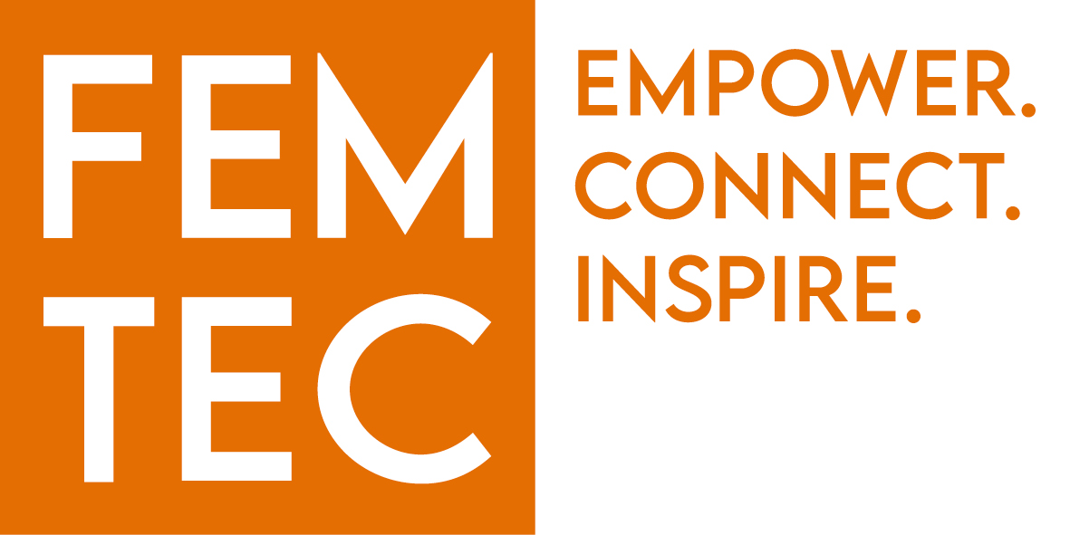 Firmenlogo Femtec in Orange